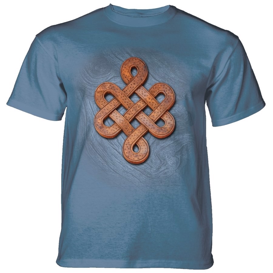 Knot On Knots Mens Triblend T-shirt, Blå, Adult XL