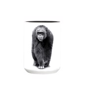 Chimp Protect My Habitat Ceramic Mug