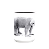 Polar Bear Protect My Home Ceramic Mug