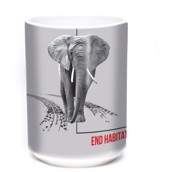 Habitat Elephant Ceramic mug 4,4 dl.