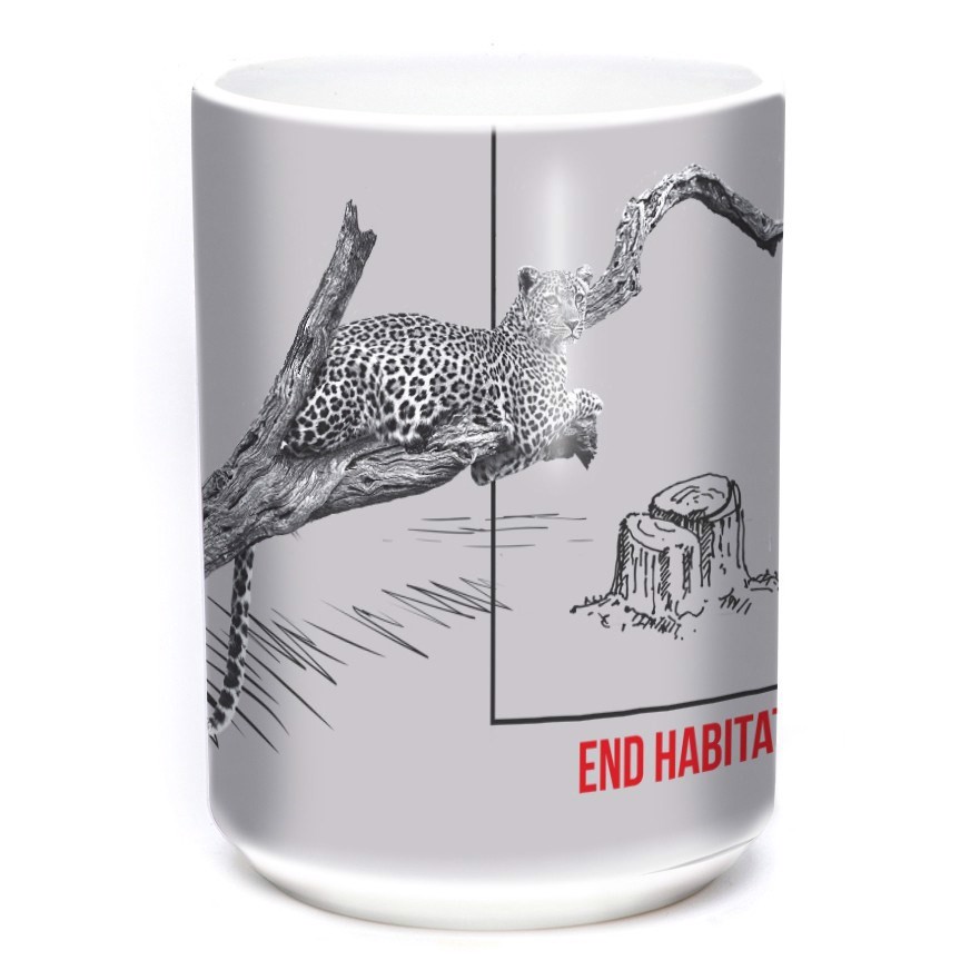 Habitat Jaguar Ceramic Mug, 4,4 dl.