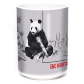 Habitat Panda Ceramic Mug, 4,4 dl.