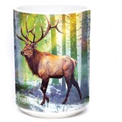 Sunlit Elk Ceramic mug 4,4 dl.