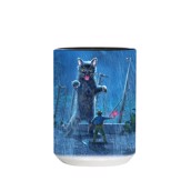 Jurassic Kitten Ceramic Mug