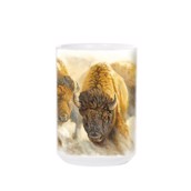 Bison Herd Ceramic Mug
