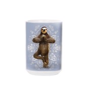 Namaste Sloth Yoga Ceramic Mug