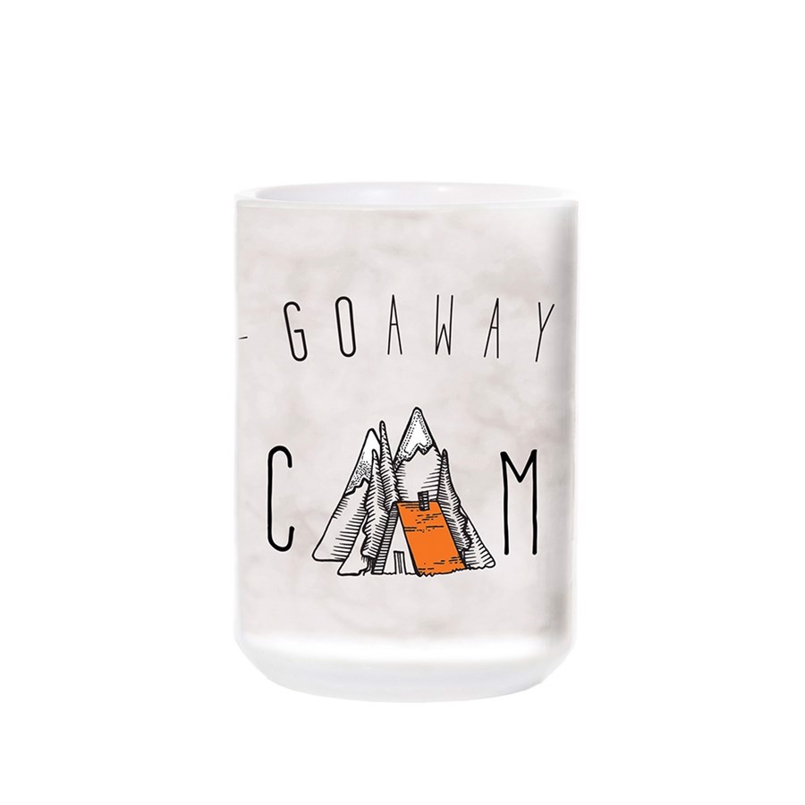 Go Away Camp Ceramic Mug