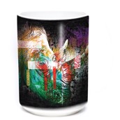 Painted Rhino Ceramic mug