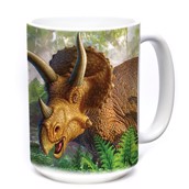Wild Triceratops Ceramic mug