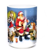 Santas List Ceramic mug