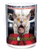 Home Alone Cat Ceramic mug