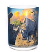 Rhino Standoff Ceramic mug