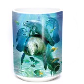 Manatee Pod Ceramic mug