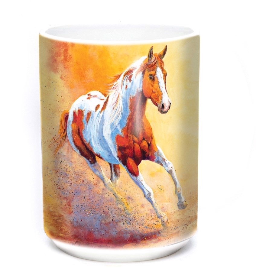 Sunset Gallop Ceramic mug