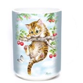 Cherry Kitten Ceramic mug