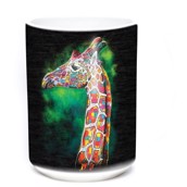Painted Giraffe Ceramic mug