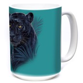 Black Jaguar Ceramic mug