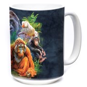 Primates Collage Ceramic mug