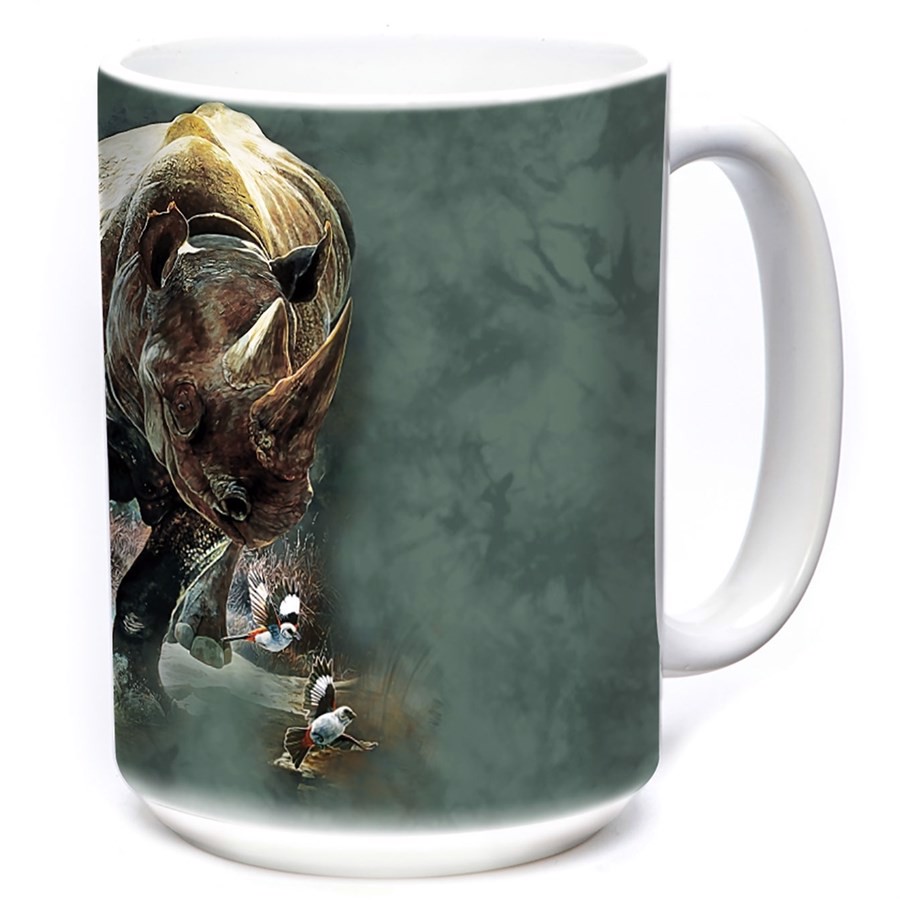 Rhino Rampage Ceramic mug