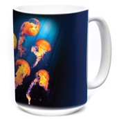 Pac Nettles Jellyfish Ceramic mug