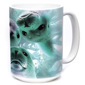 Sea Lion Trio Ceramic mug