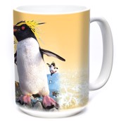 Rockhopper Penguins Ceramic mug
