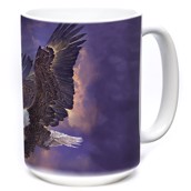 Eagle Violet Sky Ceramic mug