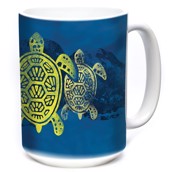 Turtle Trio Ceramic mug