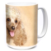 Happy Poodle Portrait Ceramic mug