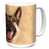 Joyful German Shephard Ceramic mug