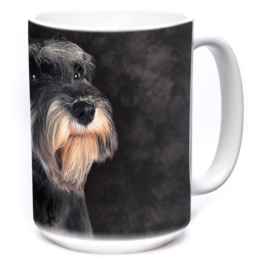 Mini Schnauzer Portrait Ceramic mug