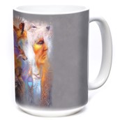 Vision Of The Wolf Ceramic mug