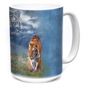 Morning Dew Tiger Ceramic mug