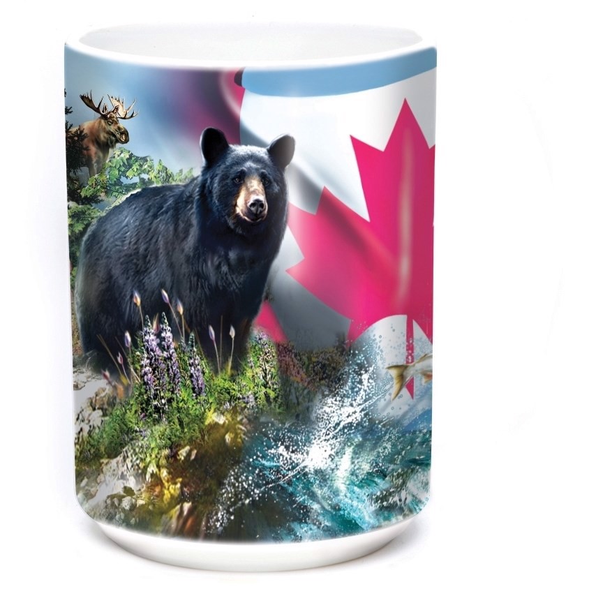 Canada the beautiful Ceramic Mug, 4,4 dl. 