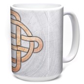 Tree Ring Celtic Knot Ceramic mug