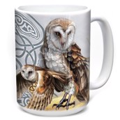 Celtic Owl Magic Ceramic mug