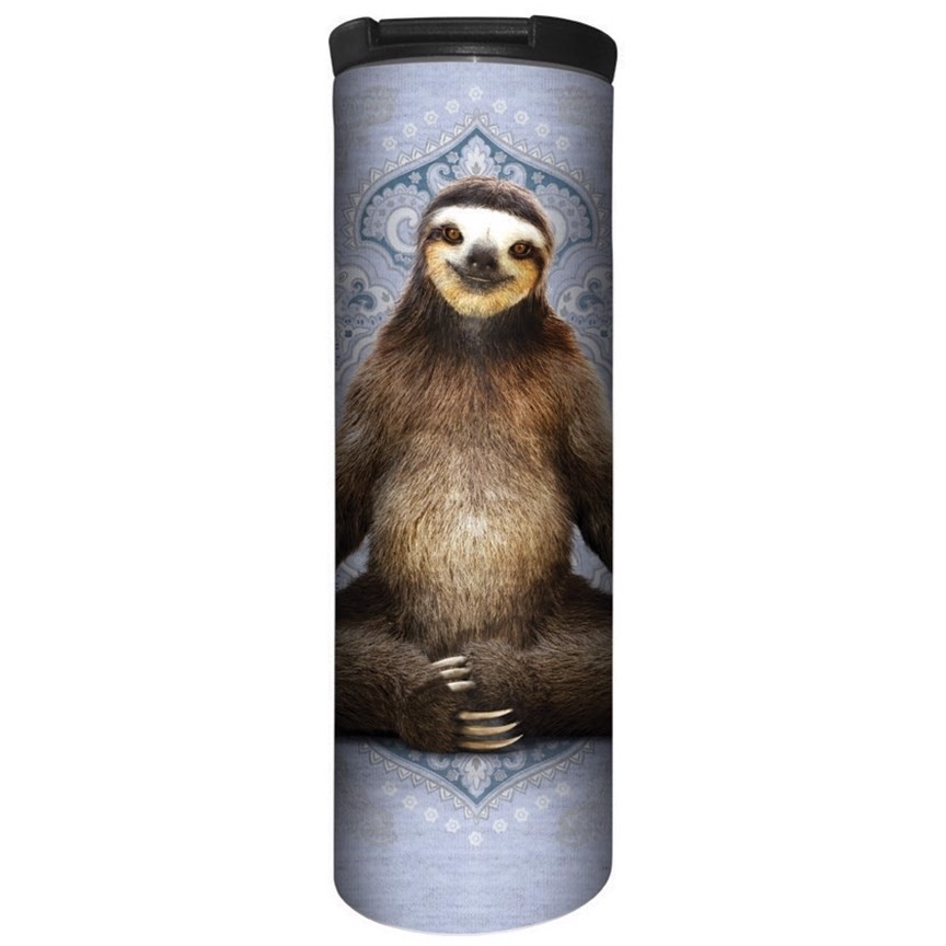 Vriksasana Sloth Grå Barista Tumbler 4,8 dl.