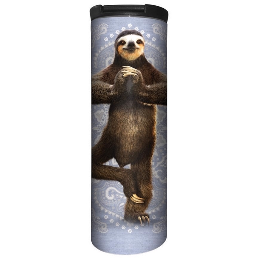 Namaste Sloth Grå Barista Tumbler 4,8 dl.