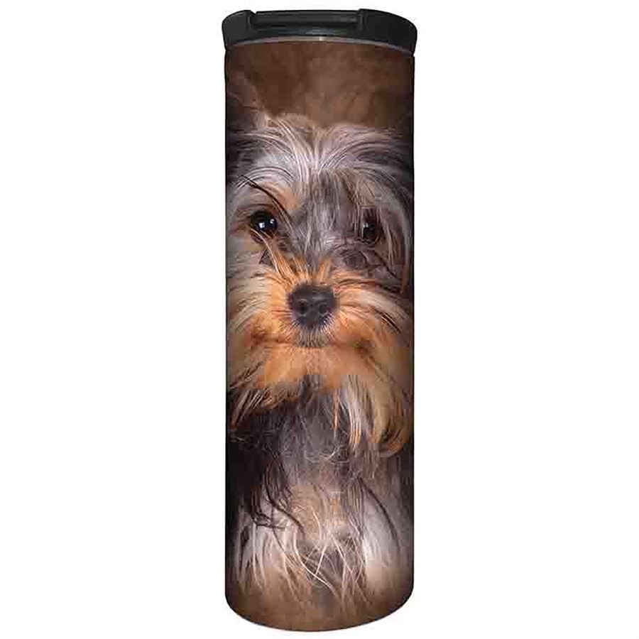 Smiling Yorkie Portrait Barista Tumbler 4,8 dl.