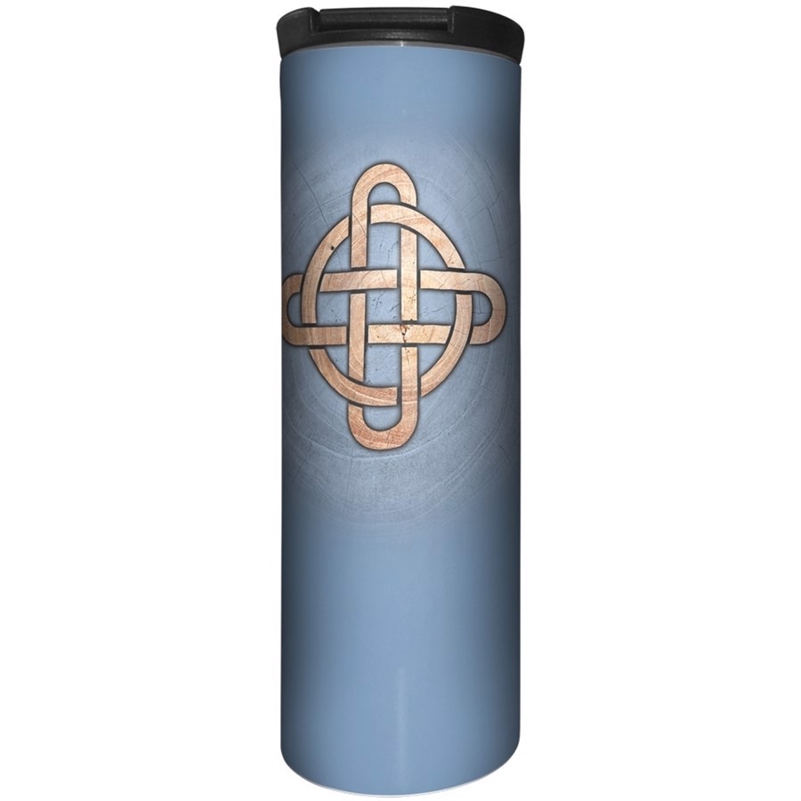 Tree Ring Celtic Knot, Barista Tumbler 4,8 dl., Blå