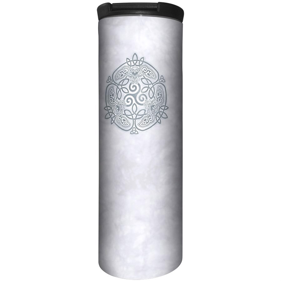 Celtic Owl, Barista Tumbler 4,8 dl., Grå