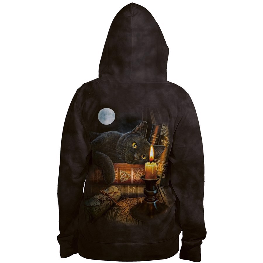 The Witching Hour Adult Zip Hoodie, Womens 2XL