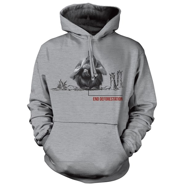 Deforestation Orangutan Hoodie
