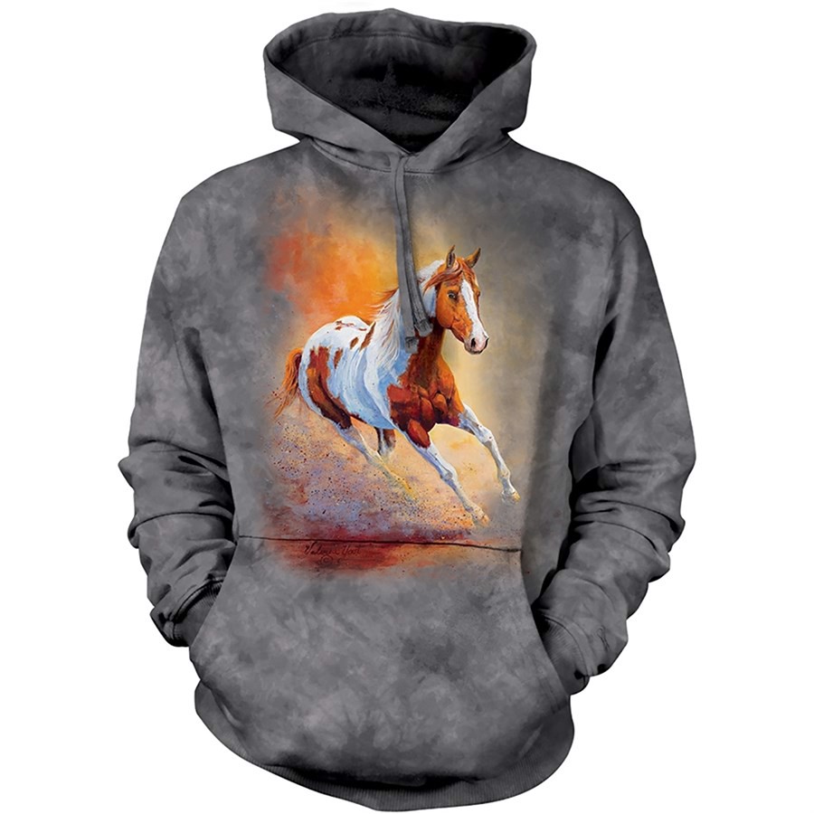 Sunset Gallop Hoodie, Adult XL