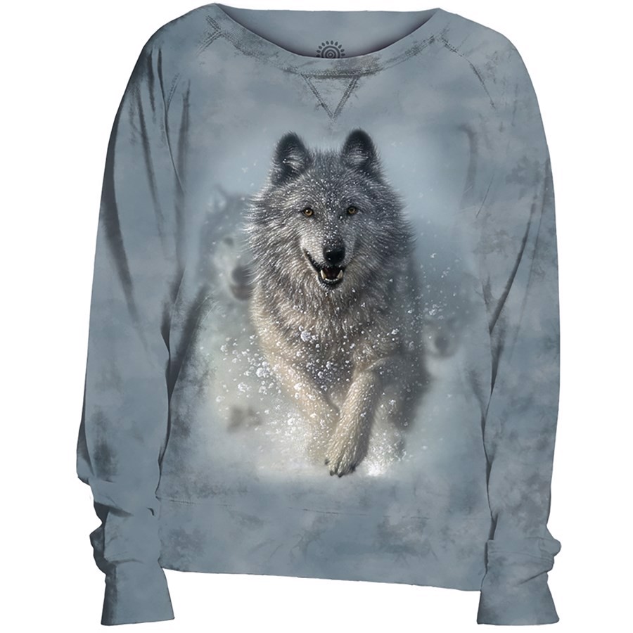 Snow Plow Slouchy Crew