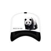 Panda Protect My Home Trucker Cap