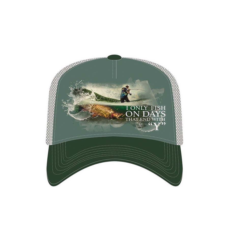 Fish Every Day Trucker Cap