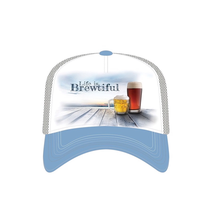 Life Is Brewtiful Trucker Cap