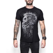 Wired Punk Skull T-shirt
