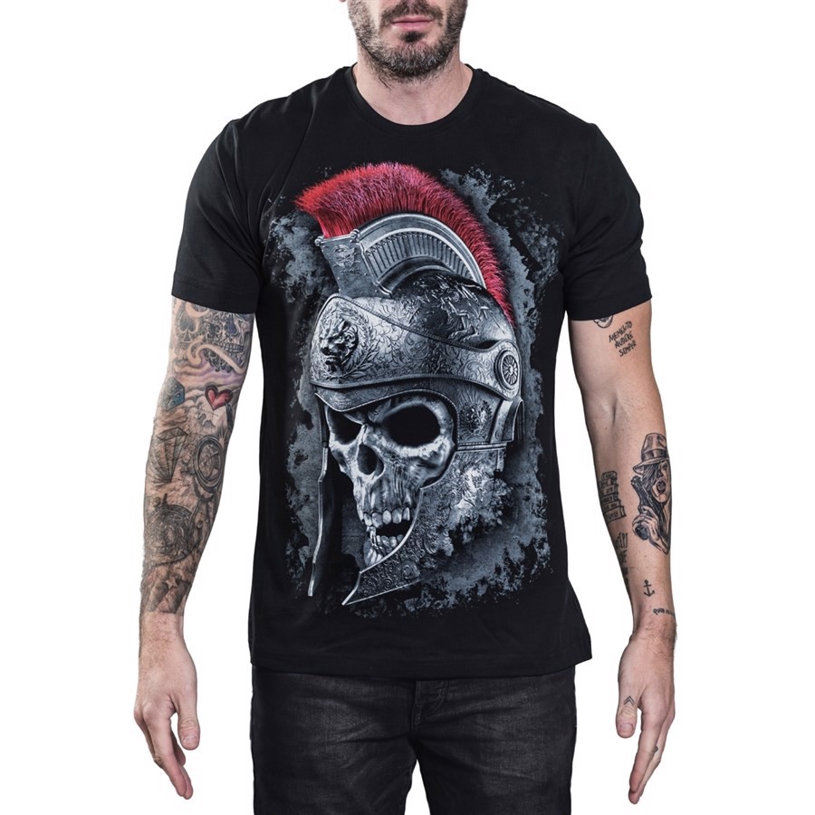 Centurian Skull T-shirt, Adult Large